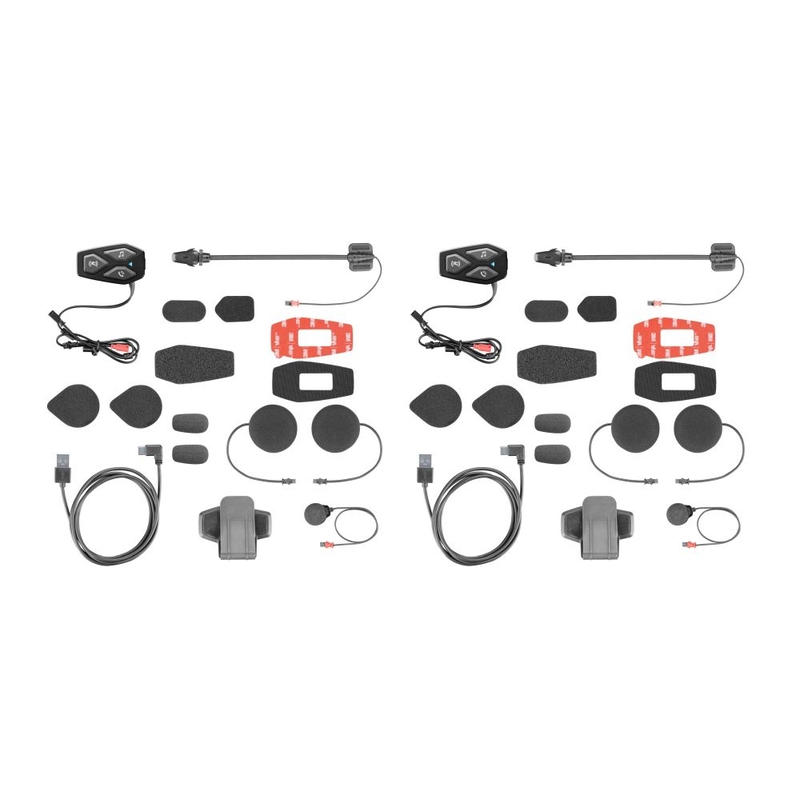 Bluetooth slušalice Interphone U-COM3 dvostruki paket