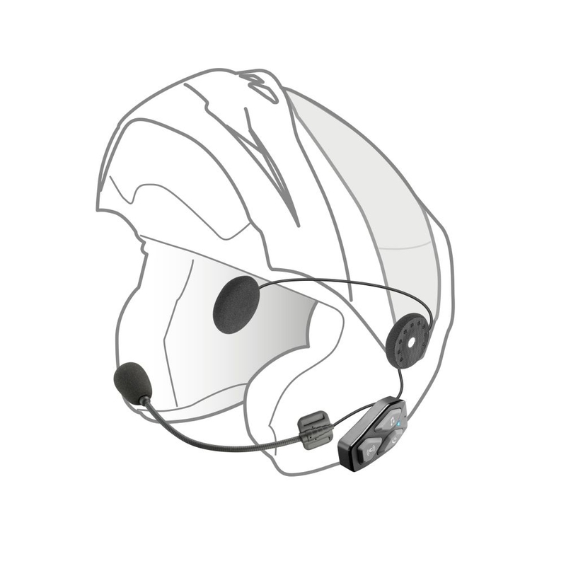 Bluetooth slušalice Interphone U-COM3 dvostruki paket