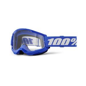 Naočale za motocross 100% STRATA 2 New Blue (prozirni pleksiglas)
