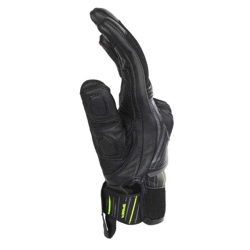 RSA Sprint motociklističke rukavice crno-fluo žute