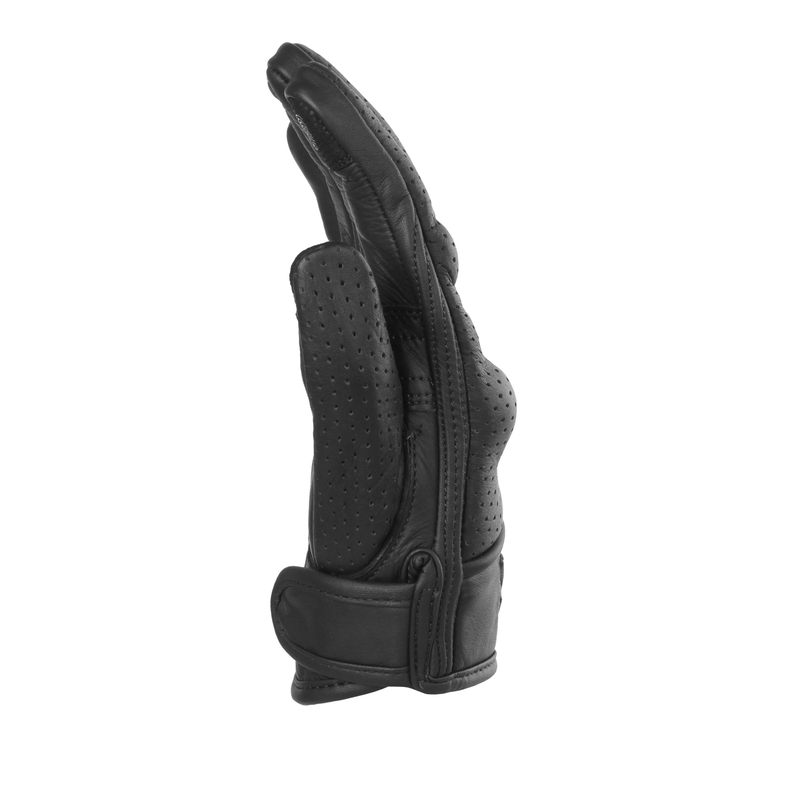 Motociklističke rukavice Street Racer Striker 2 crne perforirane