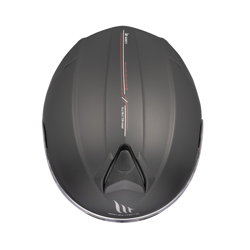 Motociklistička kaciga na preklop MT Genesis SV Solid A1 crna mat