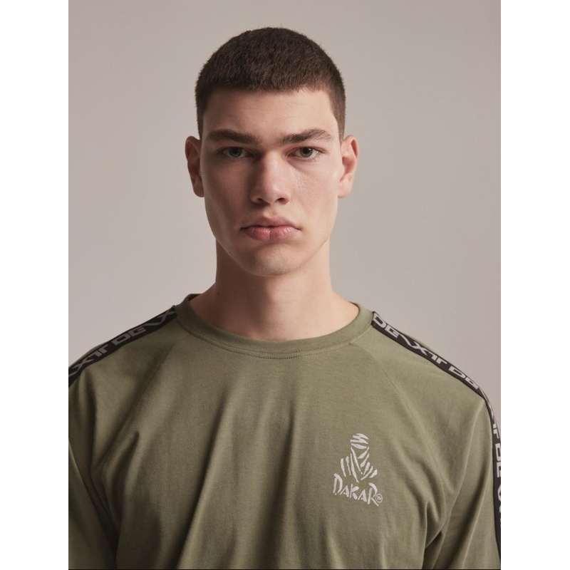 DAKAR DKR LG STRAP majica dugih rukava kaki