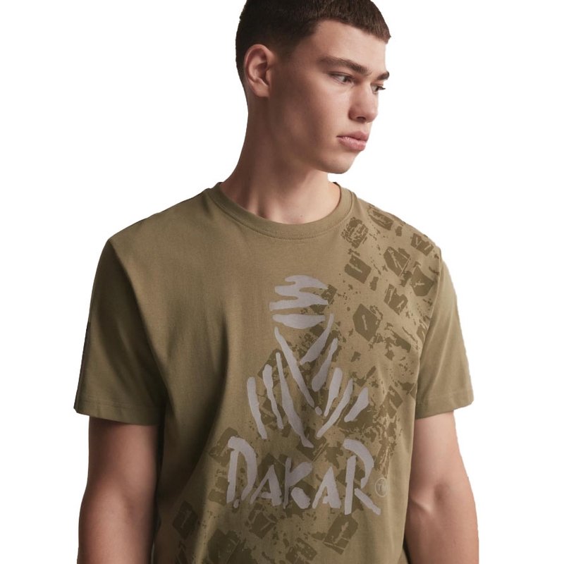 DAKAR DKR AU 03 kaki majica kratkih rukava