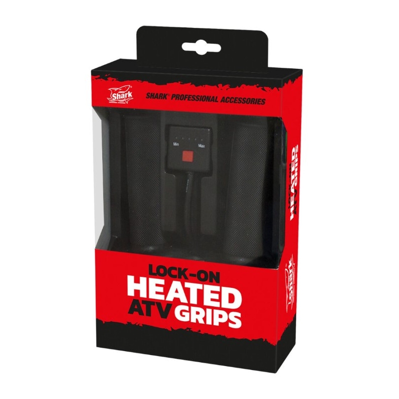 SHARK LOCK-ON grijane ručke crne boje