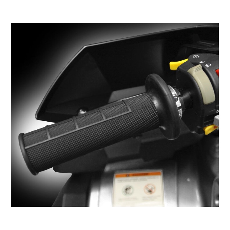 SHARK LOCK-ON grijane ručke crne boje