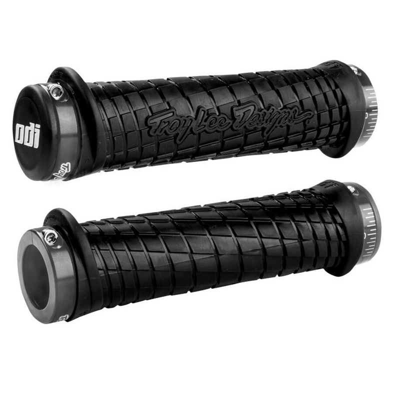 ODI TROY LEE DESIGNATURE ATV LOCK-ON ručke sivo-crne