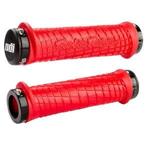 ODI TROY LEE DESIGNATURE ATV LOCK-ON ručke crveno-crne