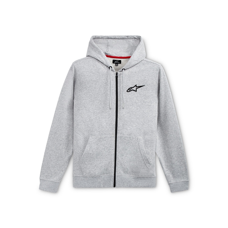 Mikina Alpinestars Ageless Chest Hoodie šedo-černá