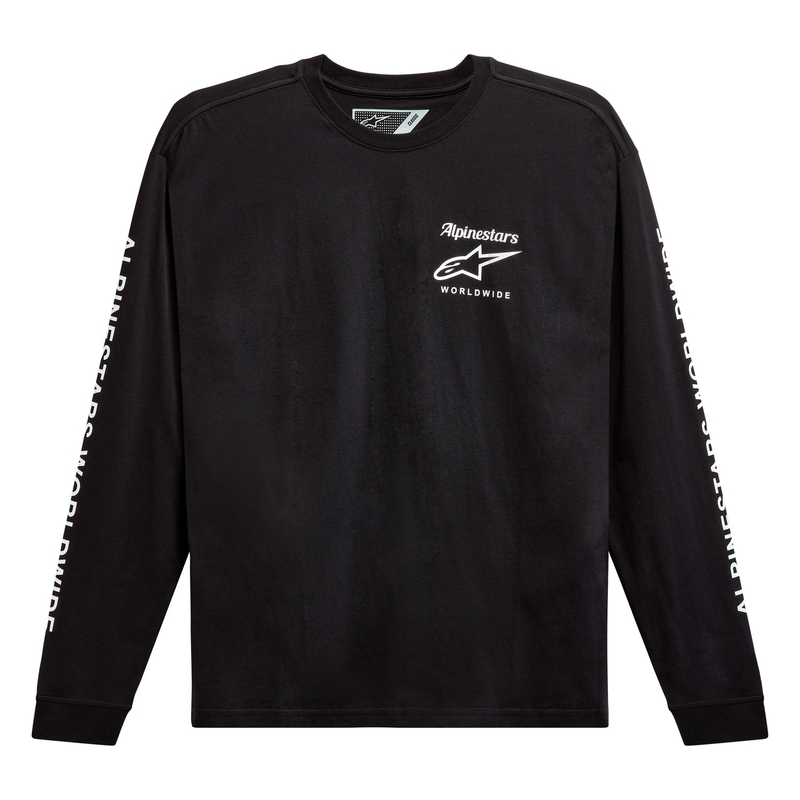 Alpinestars Authenticated majica crno-bijela