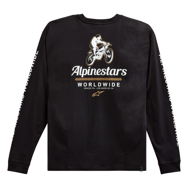 Alpinestars Authenticated majica crno-bijela