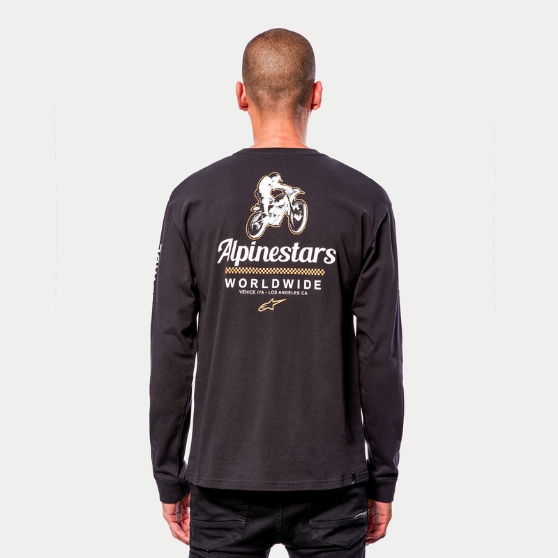 Alpinestars Authenticated majica crno-bijela