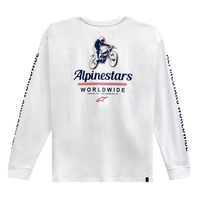 Alpinestars Authenticated majica bijelo-crna