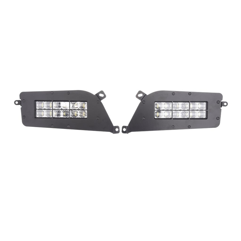 LED prednja svjetla SHARK LED PREDNJA SVJETLA ZA POLARIS ATV, UTV S POZADINSKIM OSVJETLJENJEM, 2 KOM
