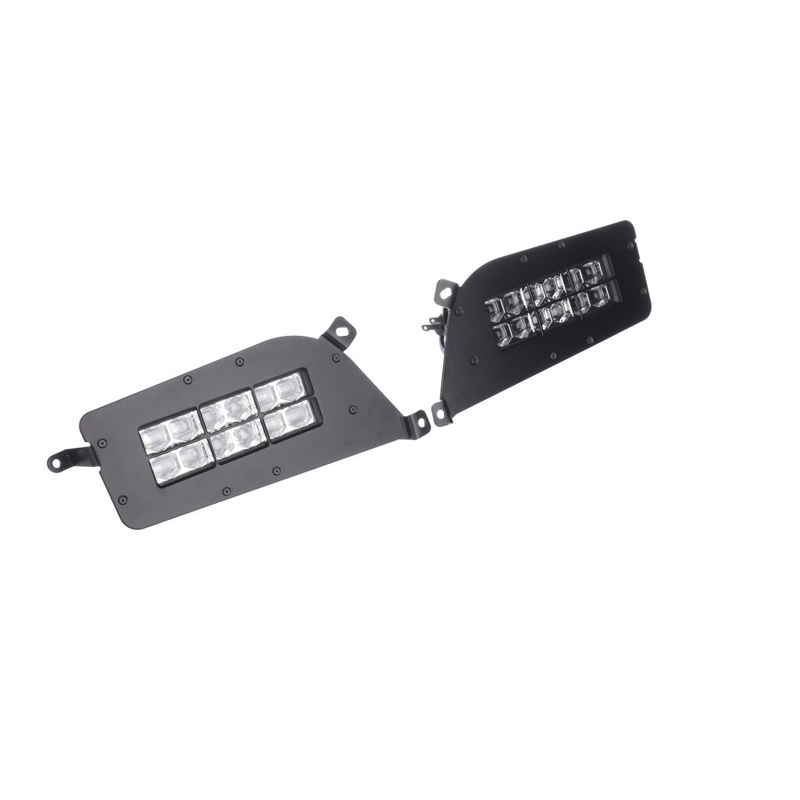 LED prednja svjetla SHARK LED PREDNJA SVJETLA ZA POLARIS ATV, UTV S POZADINSKIM OSVJETLJENJEM, 2 KOM
