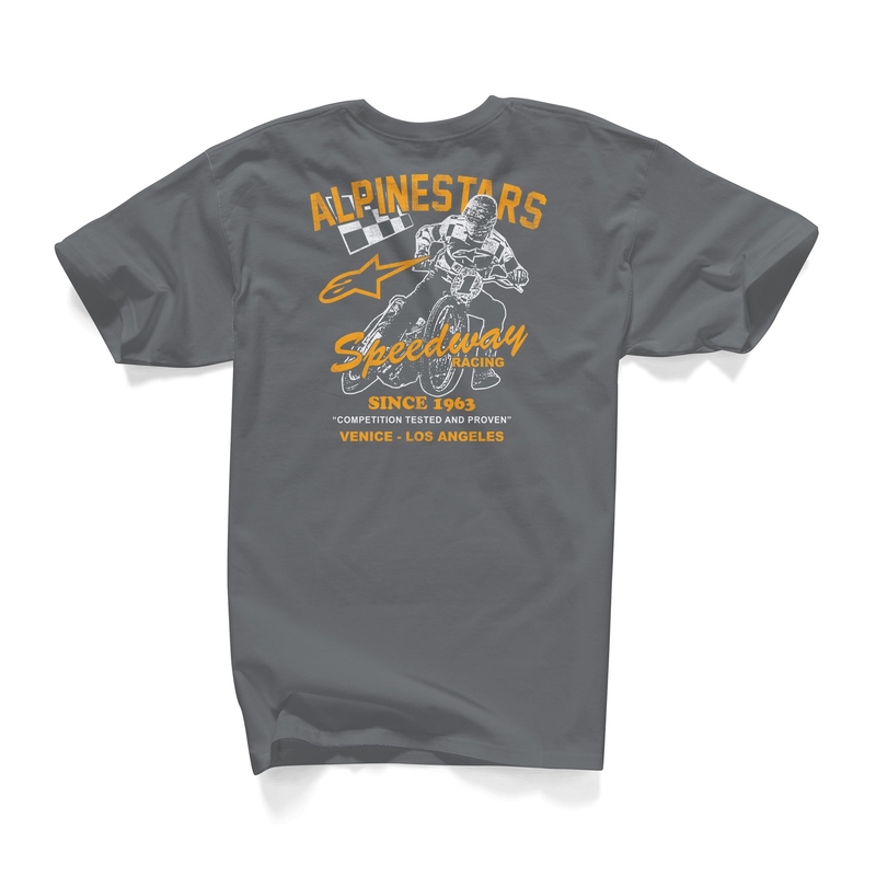 Triko Alpinestars Speedway Tee šedé