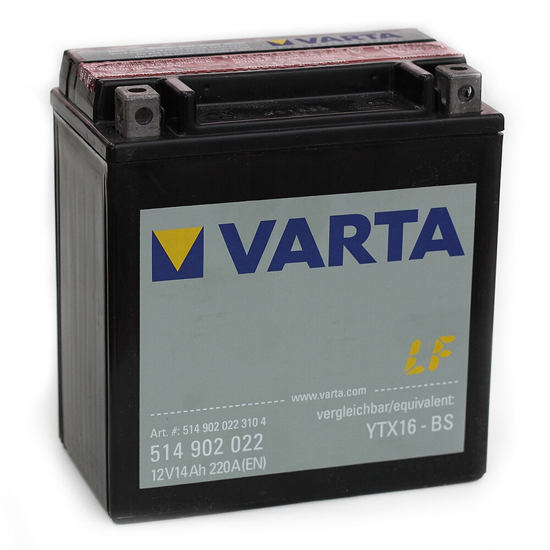 Akumulator bez održavanja VARTA YTX16-4/YTX16-BS 12V/14Ah