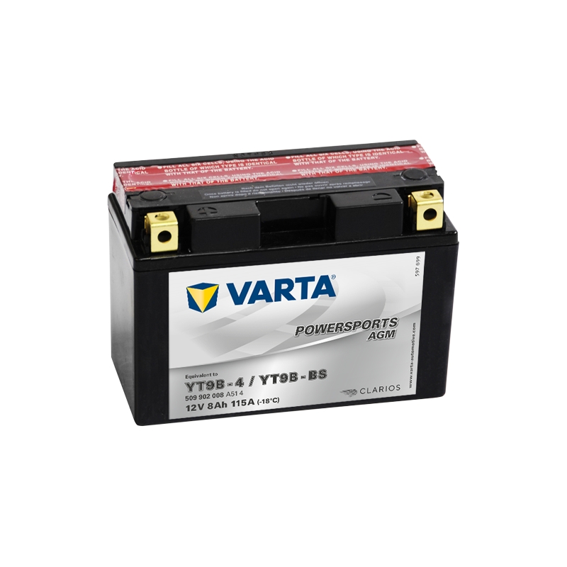 Akumulator bez održavanja VARTA YT9B-4/YT9B-BS 12V/8Ah