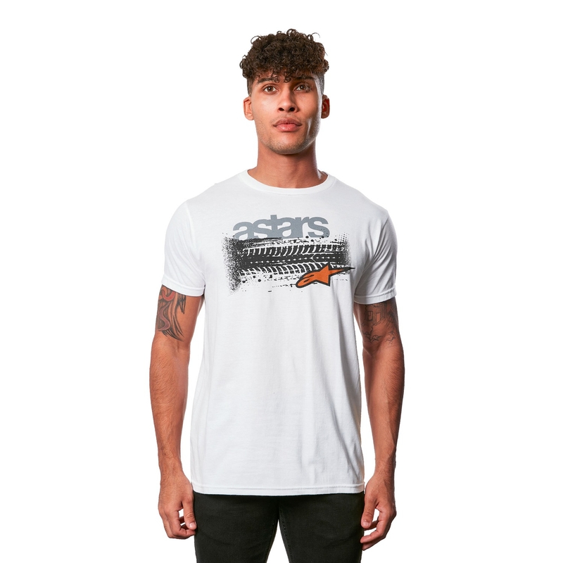 Triko Alpinestars Burnout Tee bílé