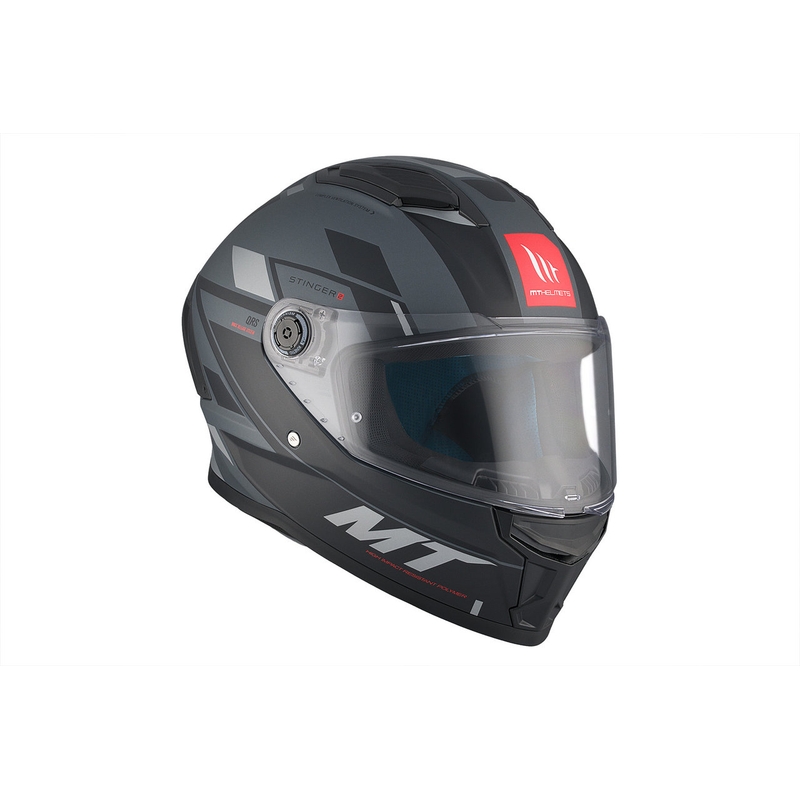 Integralna motociklistička kaciga MT Stinger 2 Solid Zivze crno-siva mat rasprodaja