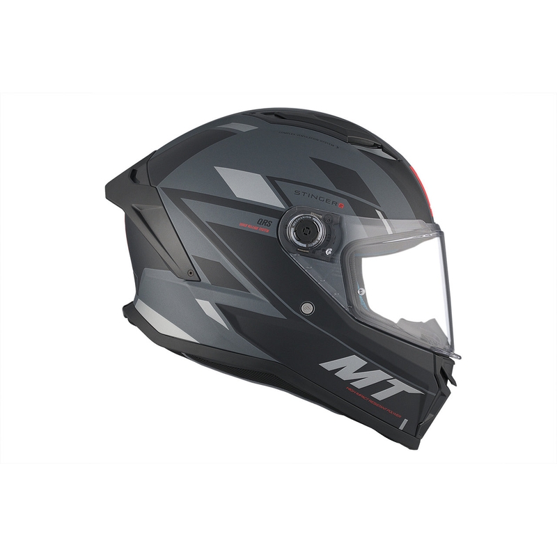Integralna motociklistička kaciga MT Stinger 2 Solid Zivze crno-siva mat rasprodaja