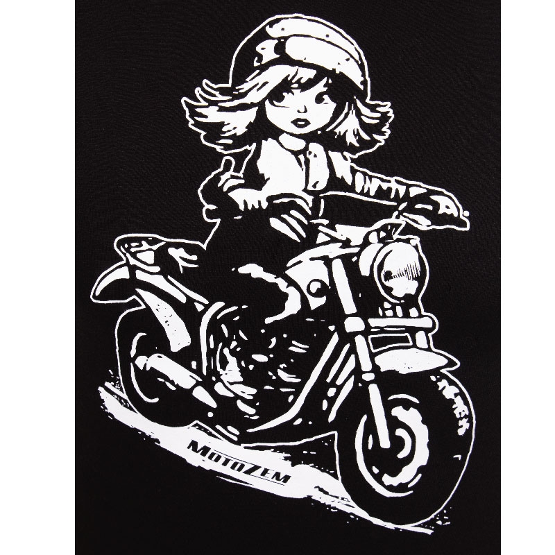 Dječja majica za djevojčice MotoZem - Motociklist