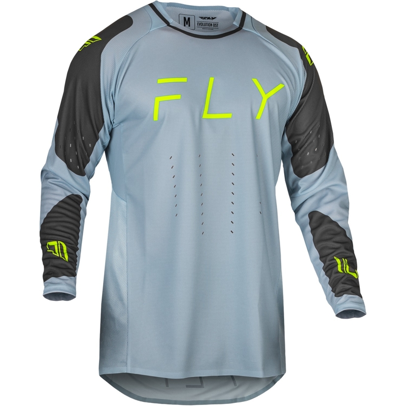 Motokros dres FLY Racing Evolution DST sivo-crno-fluo zelena rasprodaja