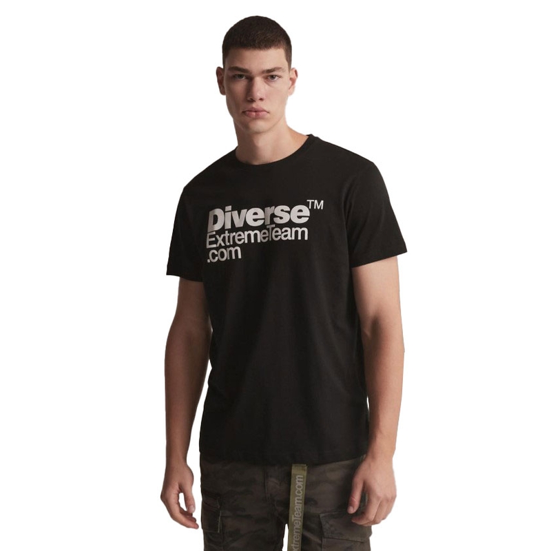 DAKAR DKR Logo 23 majica kratkih rukava crna
