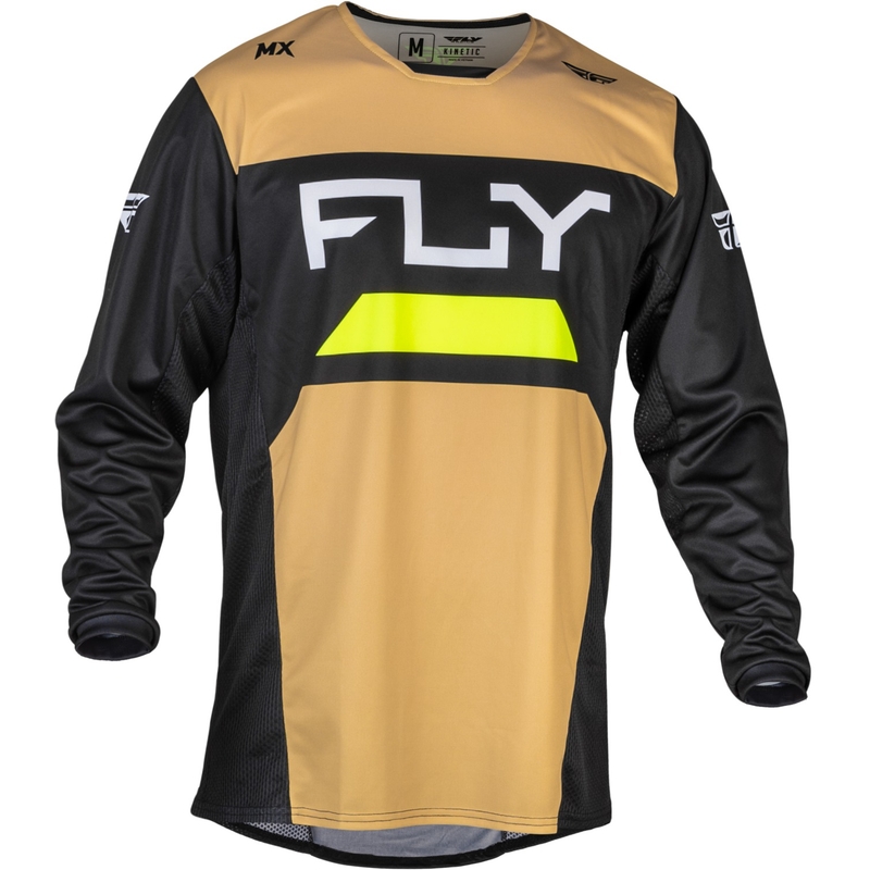 Motokros dres FLY Racing Kinetic Reload žuto-crno-fluo žuti