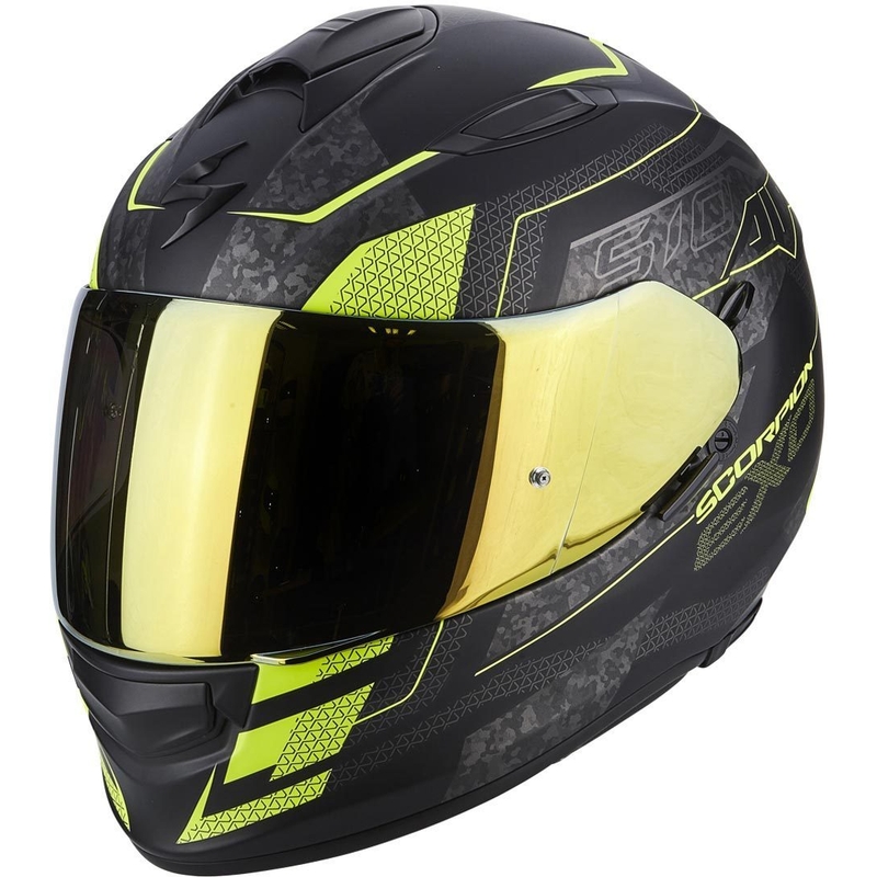 Scorpion EXO-510 Air Galva Integral motociklistička kaciga crna mat žuta rasprodaja