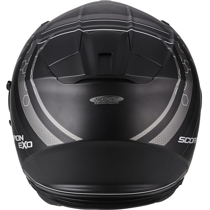 Scorpion EXO-510 Air Sync crna mat srebrna motociklistička kaciga za cijelo lice rasprodaja