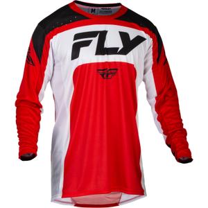 Motokrosový dres FLY Racing Lite 2024 červeno-bílo-černý