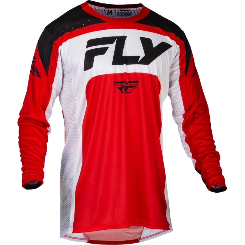 Motokrosový dres FLY Racing Lite 2024 červeno-bílo-černý rasprodaja