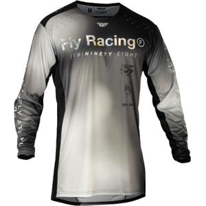 Motokrosový dres FLY Racing Lite 2024 šedo-černá