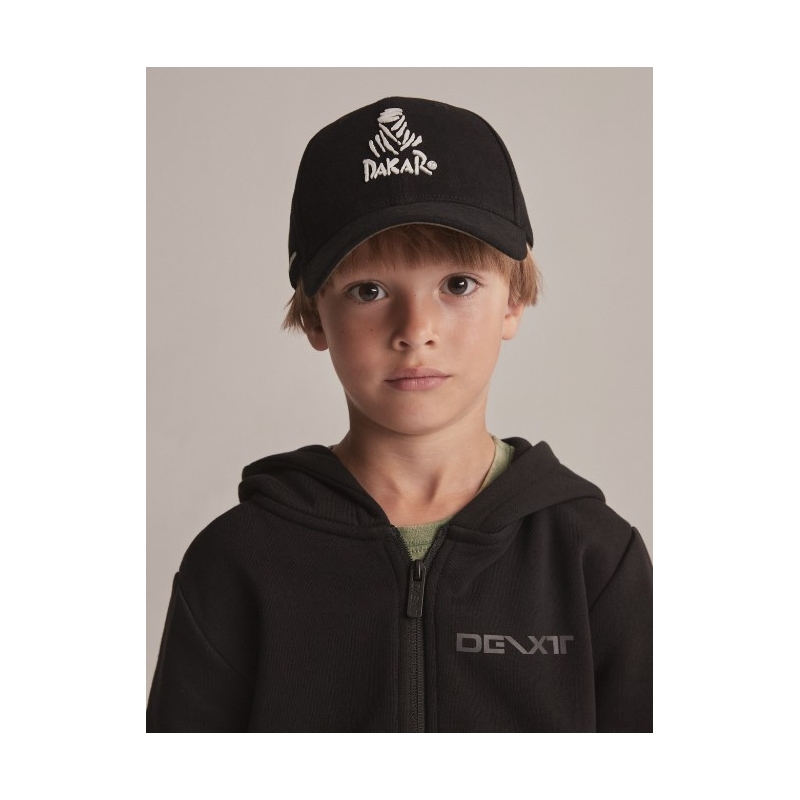 Dječja kapa DAKAR DKR Kid A4 4 crna