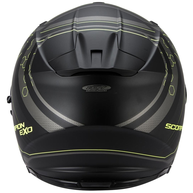 Scorpion EXO-510 Air Sync integralna motociklistička kaciga crna mat-fluo žuta