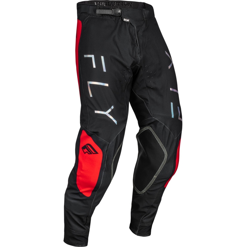 FLY Racing Evolution DST motokros hlače crno-crvene boje na rasprodaji rasprodaja