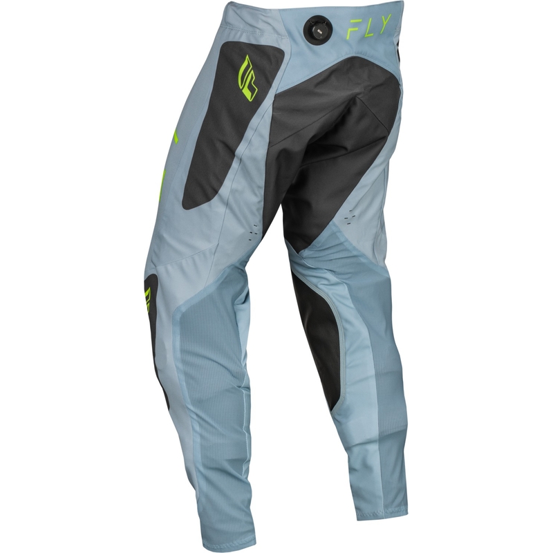 Motokrosové kalhoty FLY Racing Evolution DST 2024 šedo-černo-fluo zelené rasprodaja