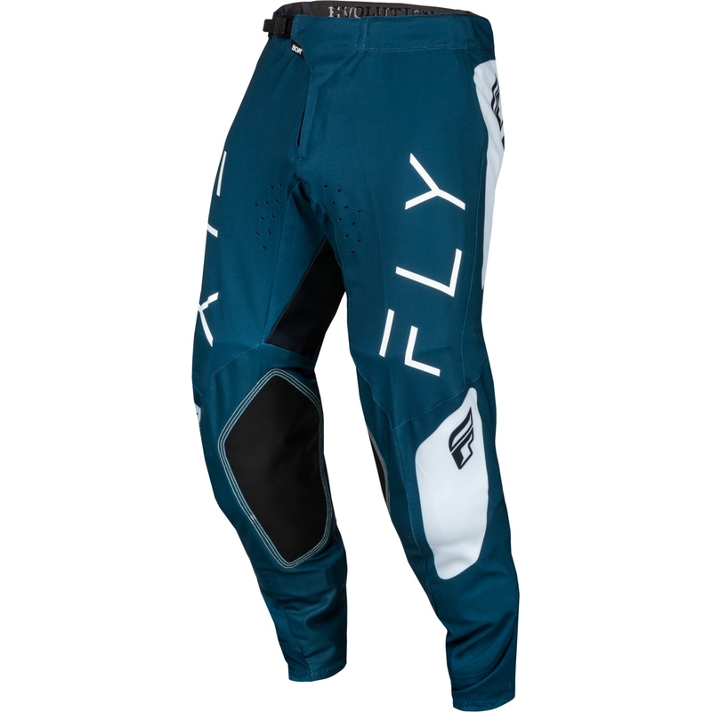 FLY Racing Evolution DST motokros hlače plavo-bijele