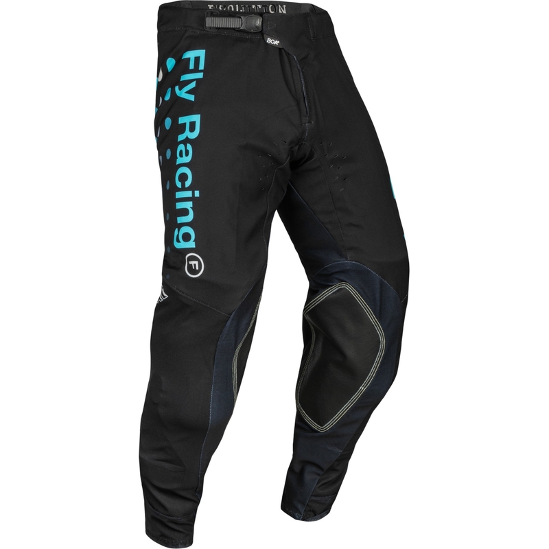 FLY Racing Evolution DST motokros hlače crno-plave