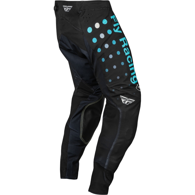 FLY Racing Evolution DST motokros hlače crno-plave