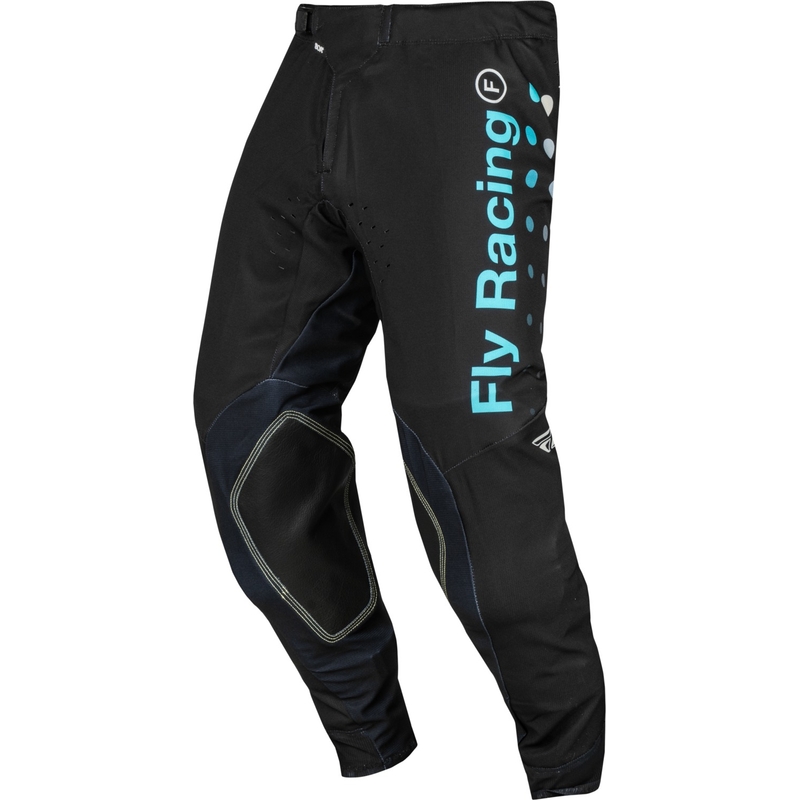 FLY Racing Evolution DST motokros hlače crno-plave