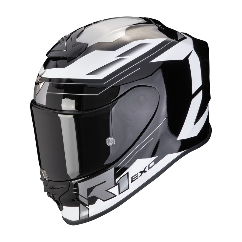 Integrální přilba Scorpion EXO-R1 EVO AIR BLAZE černo-bílá rasprodaja