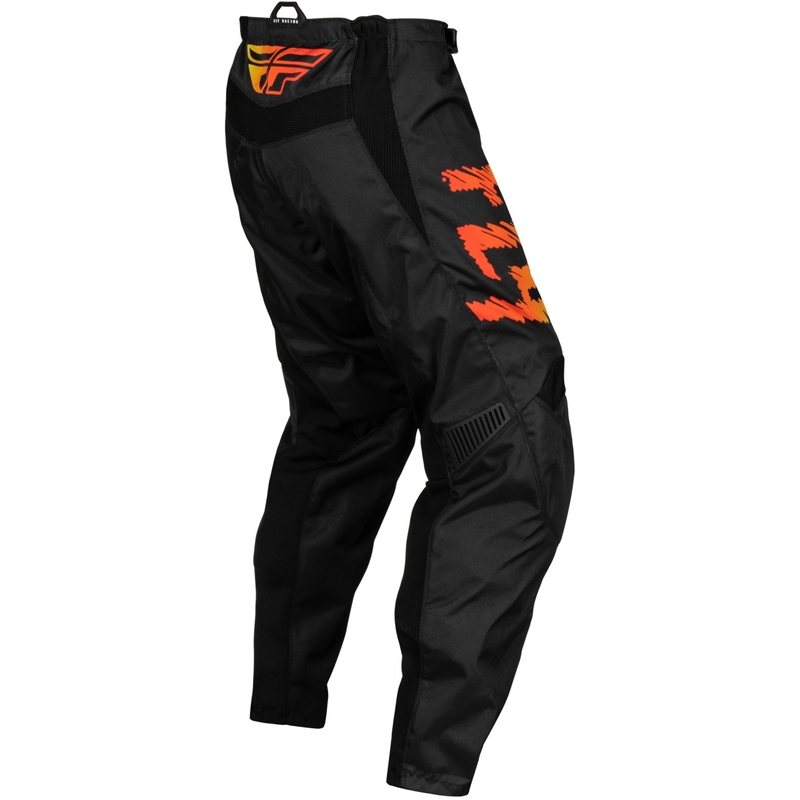 Dětské motokrosové kalhoty FLY Racing F-16 2024 černo-žluto-oranžové rasprodaja
