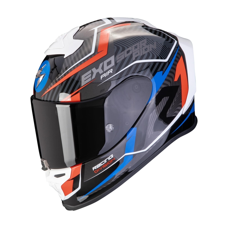 Scorpion EXO-R1 EVO AIR COUP kaciga za motocikle s punim licem, crno-crveno-plava