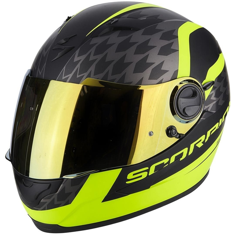 Scorpion EXO-490 Genesi Integral Helmet Black Matte-Fluo Yellow rasprodaja
