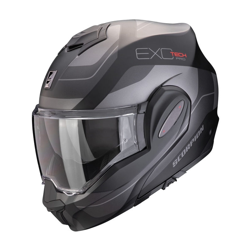 Scorpion EXO-TECH EVO PRO COMMUTA preklopna motociklistička kaciga mat crno-srebrna rasprodaja