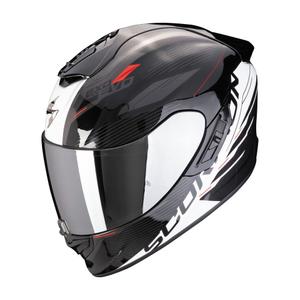 Integralna motociklistička kaciga Scorpion EXO-1400 EVO II AIR LUMA crno-bijela