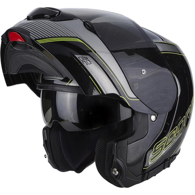Scorpion EXO-3000 Stroll preklopna motociklistička kaciga crno-fluo žuta rasprodaja