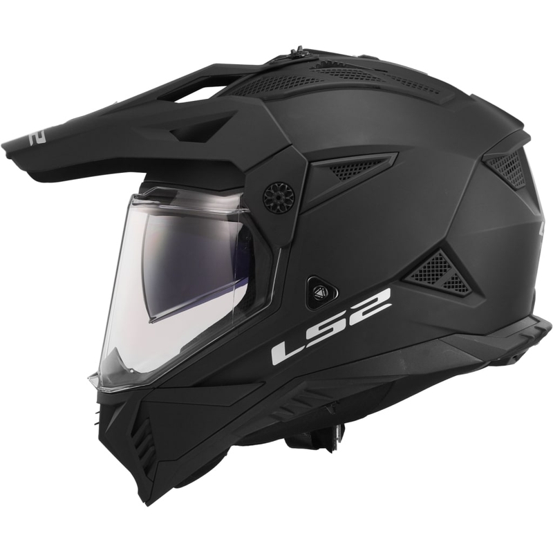 Enduro motociklistička kaciga LS2 MX702 PIONEER II mat crna